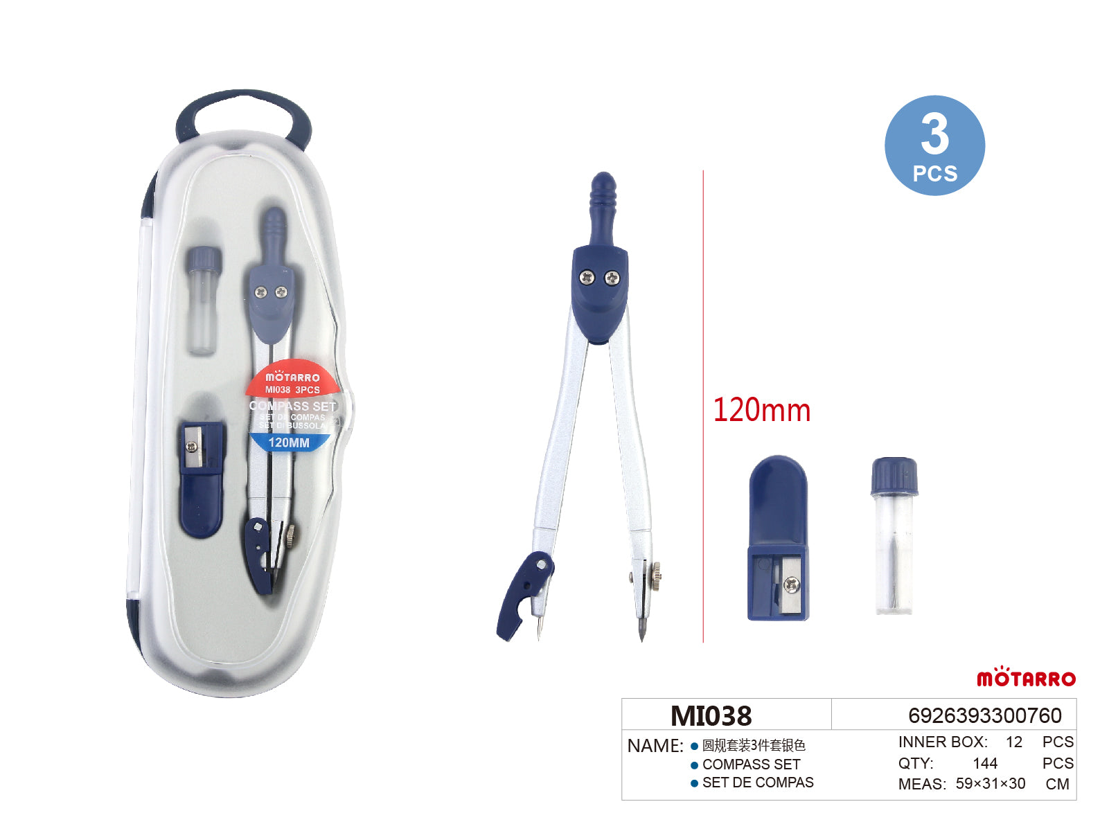 SET DE COMPAS MI0383HIPERCASA MX