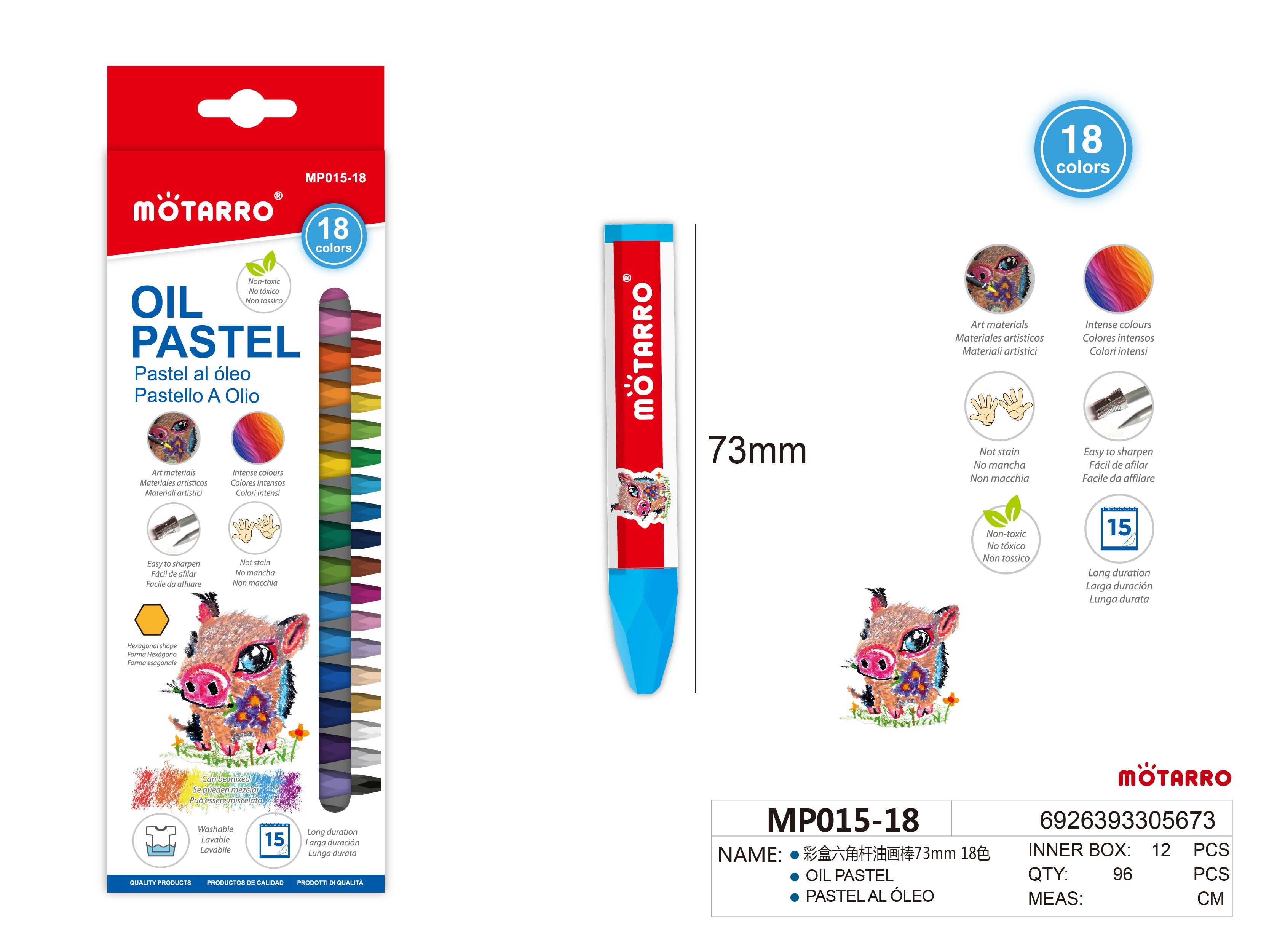 PASTELAL OLEO 2914-273mm 18HIPERCASA MX