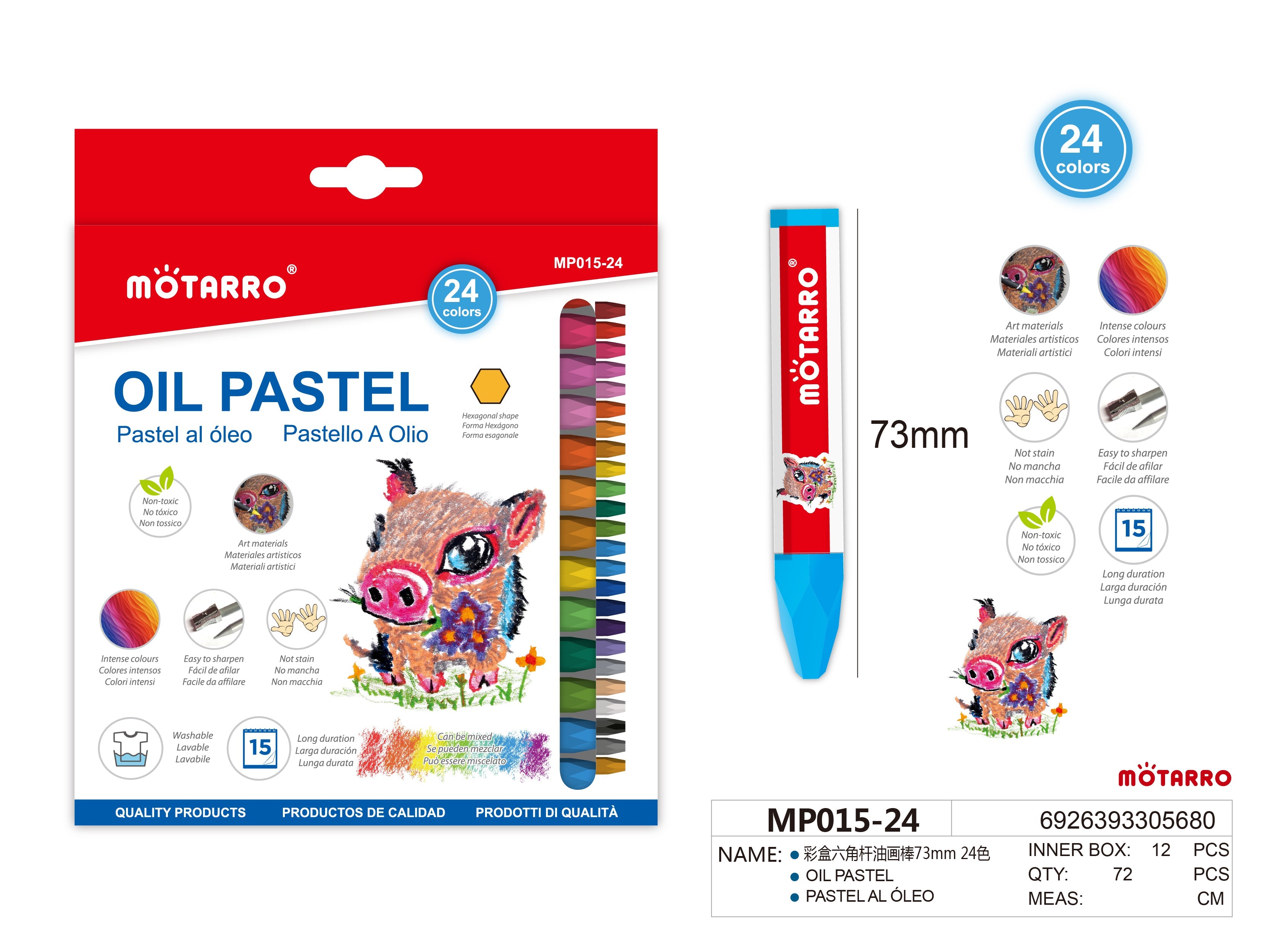 PASTELAL OLEO 2914-373mm 24HIPERCASA MX
