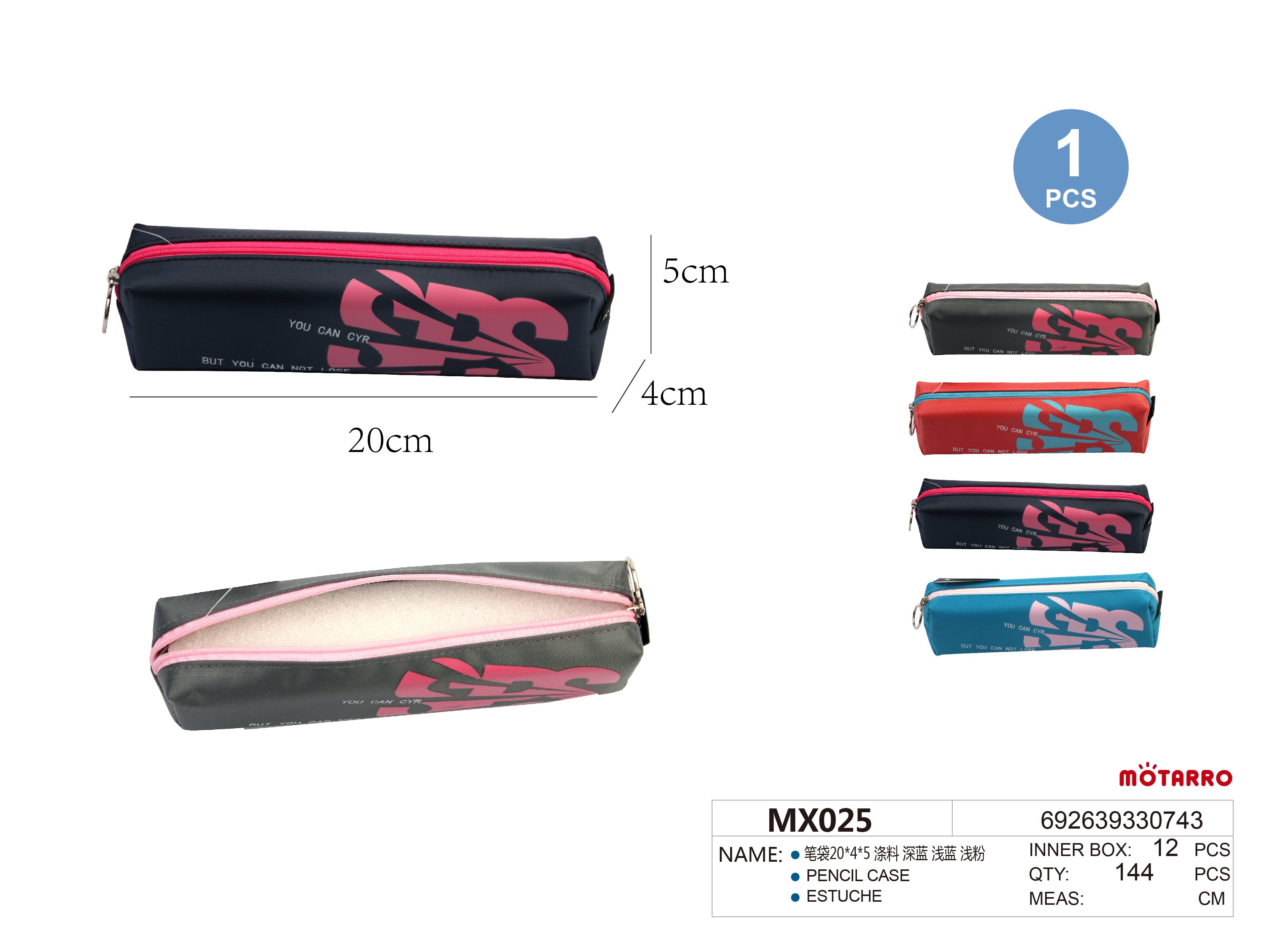 ESTUCHE 20*4*5HIPERCASA MX
