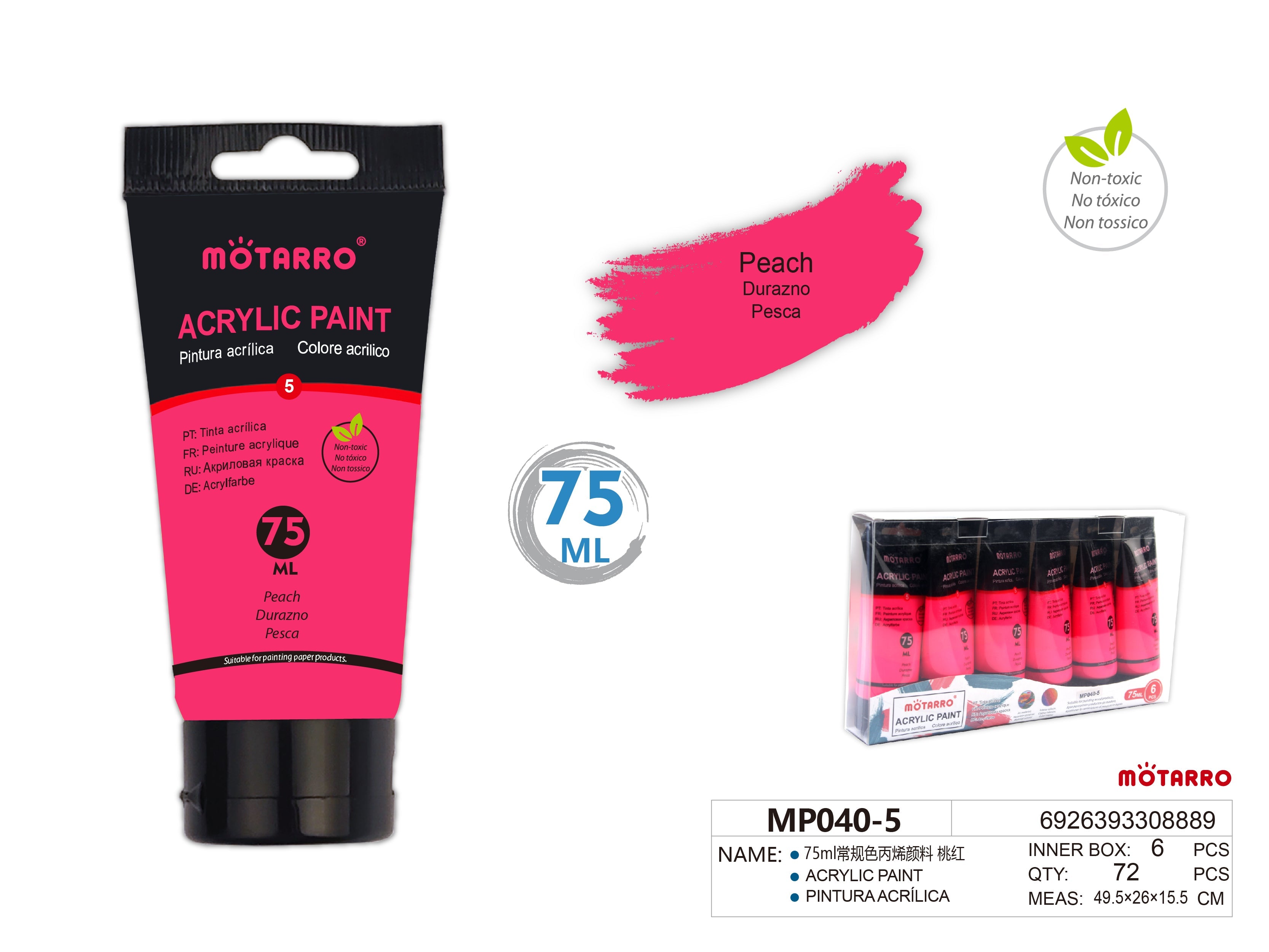 PINTURA ACRILICA 75mlHIPERCASA MX