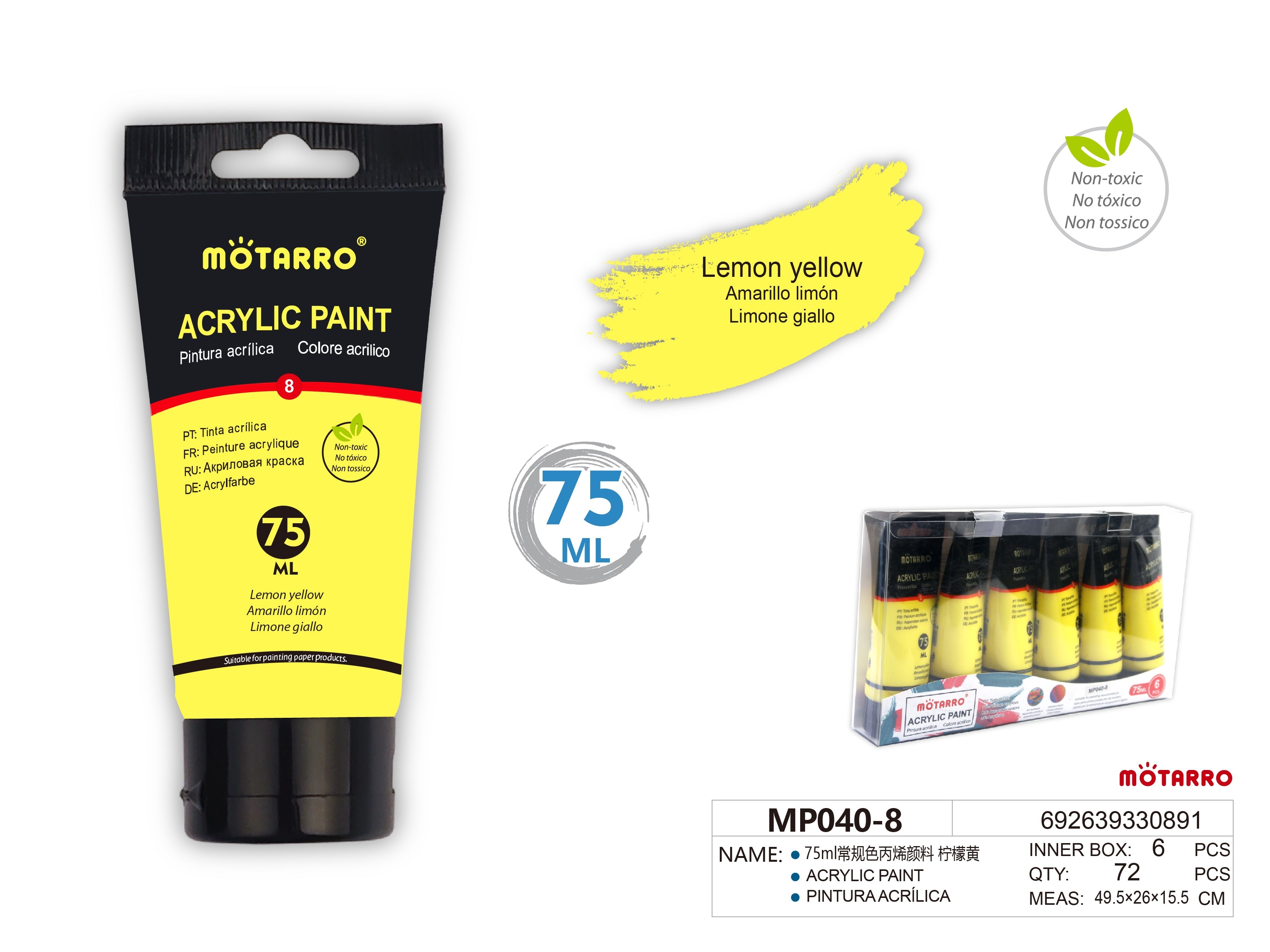 PINTURA ACRILICA 75mlHIPERCASA MX
