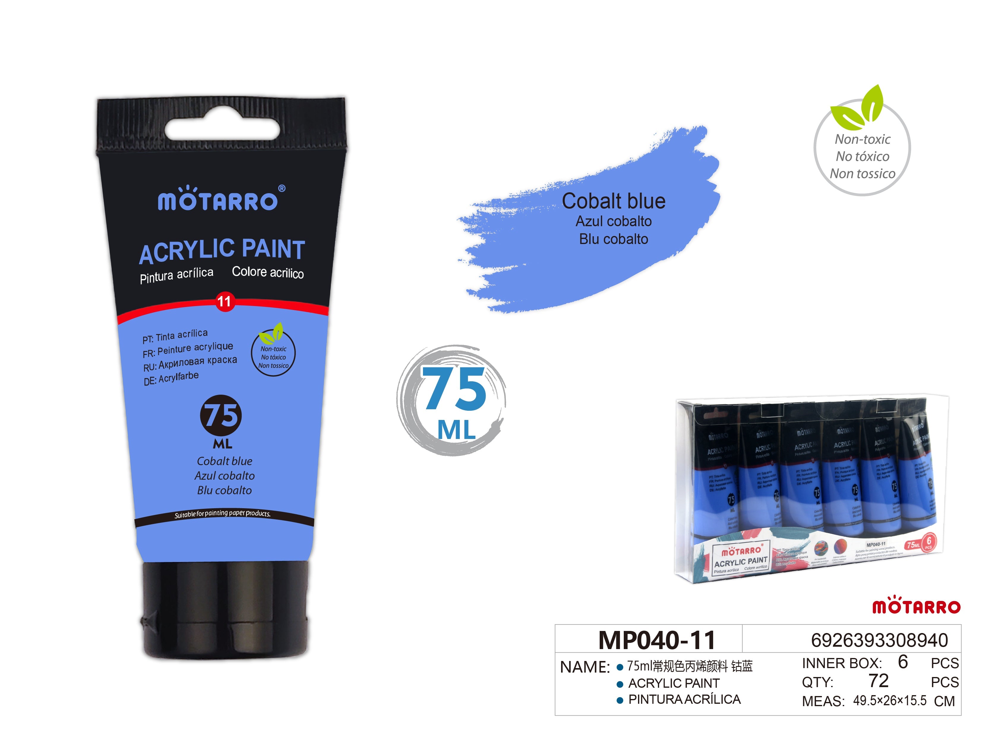 PINTURA ACRILICA 75mlHIPERCASA MX