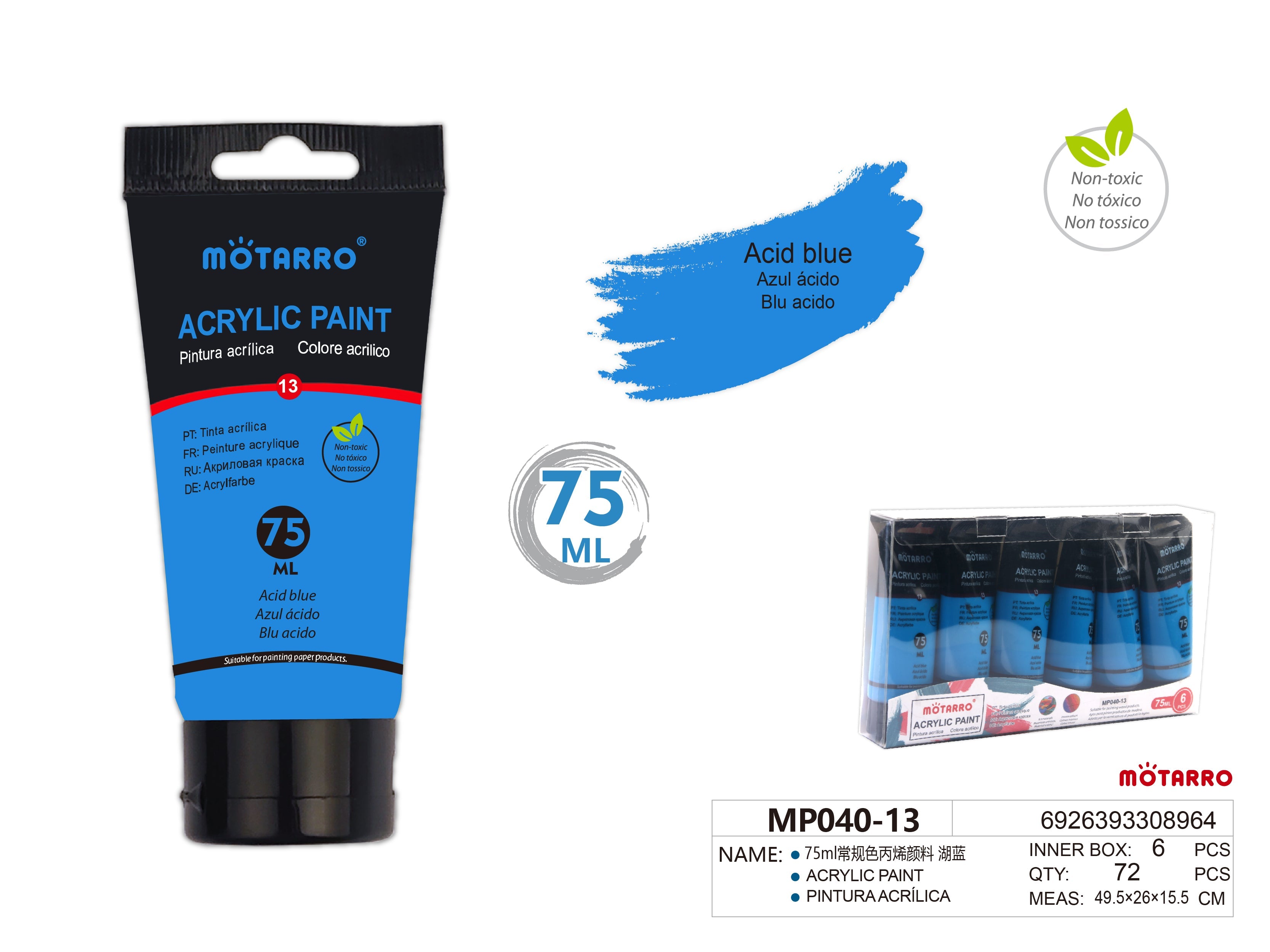 PINTURA ACRILICA 75mlHIPERCASA MX