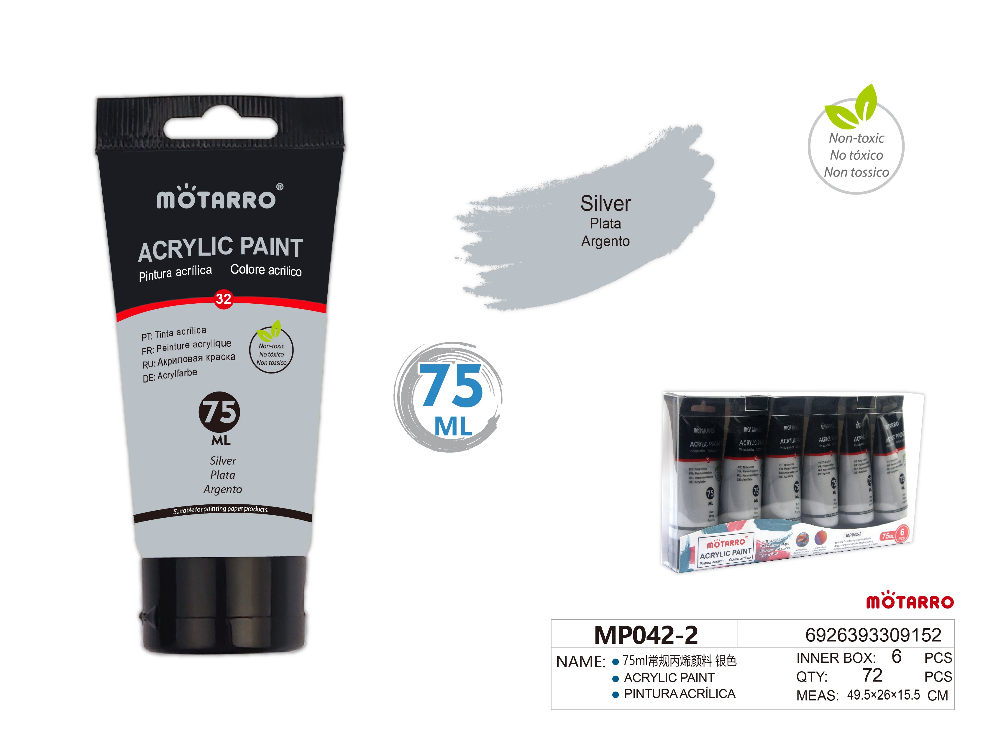 PINTURA ACRILICA 75mlHIPERCASA MX