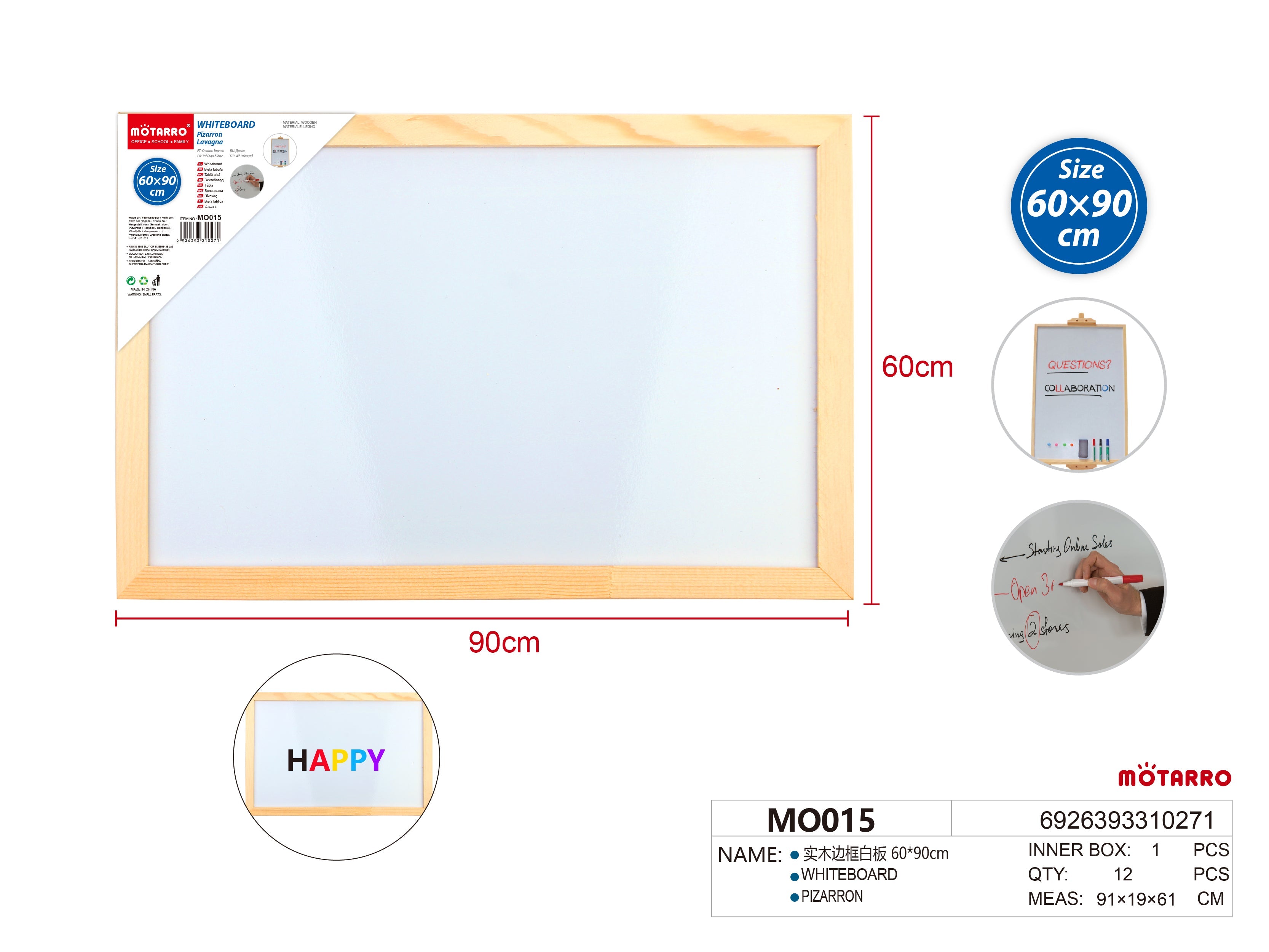 PIZARRON 60*90cmHIPERCASA MX
